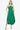 Tie Back Shirring Midi Dress front view on model, showcasing the stylish shirred bodice.