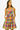 Vintage Plaid Wide Leg Shortalls on model, showcasing the bleached plaid pattern and wide leg design.