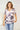 Boho-Chic Tie-Dye V-Neck Tee Front